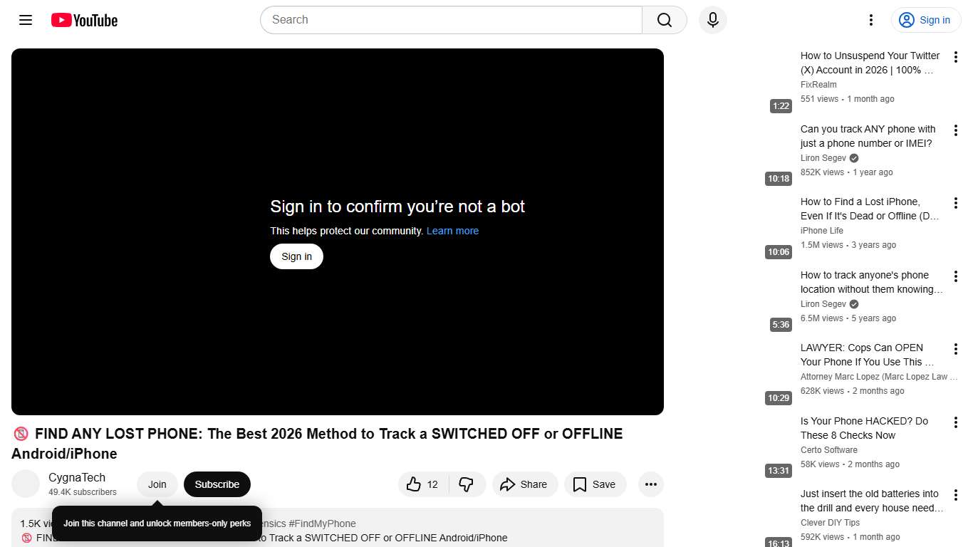 📵 FIND ANY LOST PHONE: The Best 2026 Method to Track a SWITCHED OFF or OFFLINE Android/iPhone - YouTube